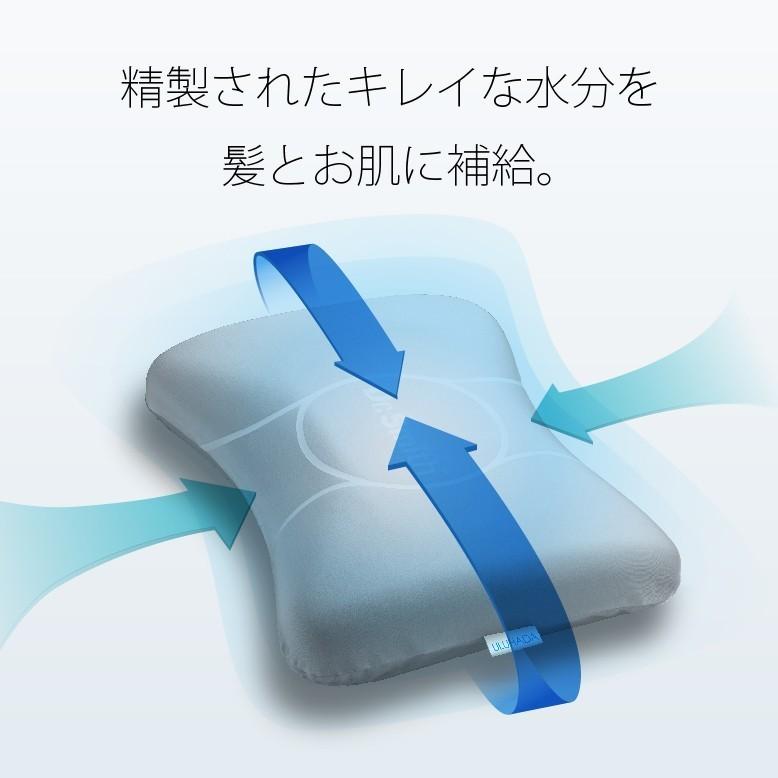 枕 潤肌枕 -II（Sサイズ） ULUHADA -II 「寝ながら美しく」睡眠中に髪、肌を保湿するマクラ 炭美容 快眠枕 肩こり 枕 ドクタースミス |  | 03