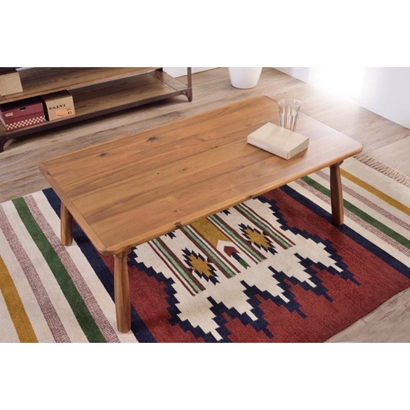 コタツテーブル  天然木化粧繊維板(アカシア) 天然木(アカシア) ウレタン塗装 石英管ヒーター400W(LH-NS) 中間スイッチ