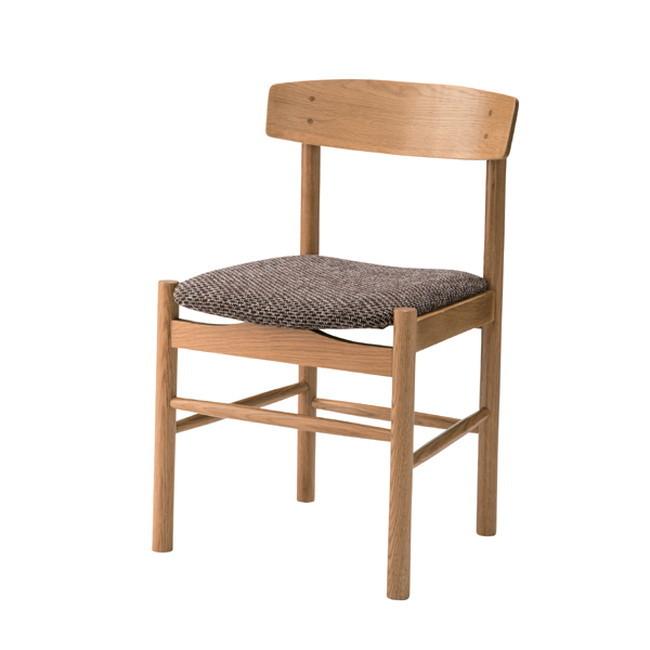 チェア  天然木(オーク) ウレタン塗装 ポリエステル