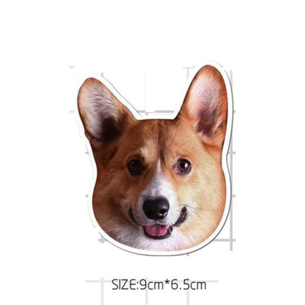 超リアル 動物ステッカーn コーギー わんちゃん 犬 防水 壁飾り 壁紙 はがせるシール Diy 壁 家具 トイレ デコ スーツケース などに C264n Dr777ショッピング 通販 Yahoo ショッピング