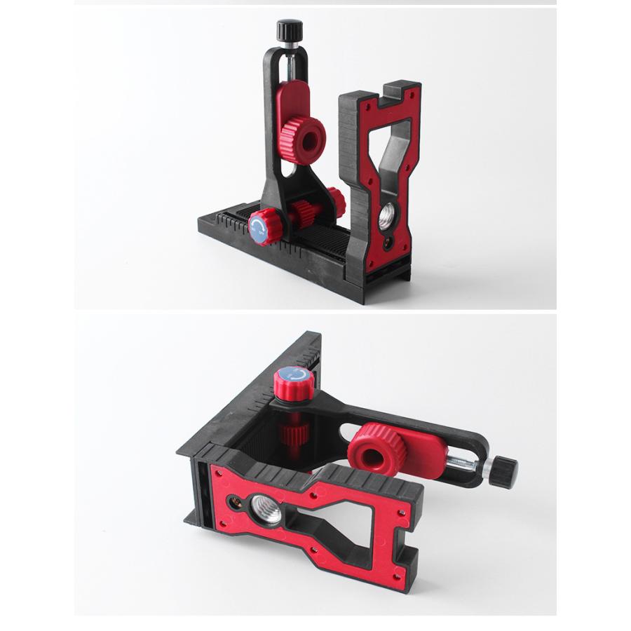 手作り　レーザー取り付け台 卓上ボール盤に自作ラインレーザー取り付けました/Make laser