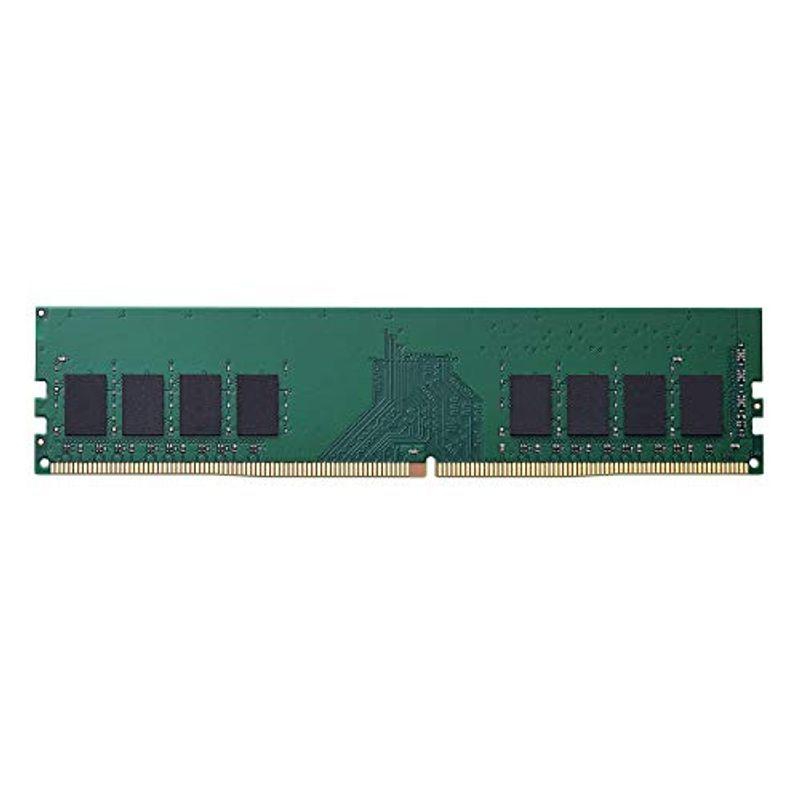 上品なスタイル EU エレコム RoHS指令準拠メモリモジュール 8G PC4-21300 DIMM 288pin DDR4-2666 DDR4-SDRAM メモリー