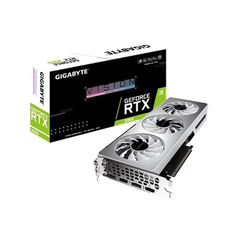 【名入れ無料】 GIGABYTE GV-N3 国内正規代理店品 12GB GDDR6 グラフィックボード 搭載 RTX3060 GeForce NVIDIA グラフィックボード、ビデオカード