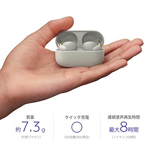 ソニー ワイヤレスノイズキャンセリングイヤホン WF-1000XM4 : 完全ワイヤレス/Amazon Alexa搭載/Bluetooth/LDAC対応/ハイレゾ相当 最大8時間連続再生/高精度通 