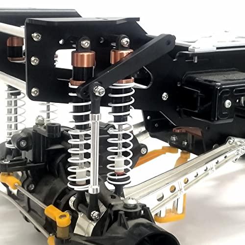 kingfly 超軽量アルミシャーシ タミヤ ブルヘッド/スーパークラッドバスター 4x4x4用 