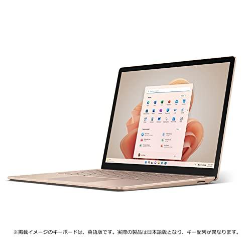 【値下げ】 マイクロソフト Surface Laptop 5 / Office H&B 2021 搭載 / 13.5インチ /第12世代 Core-i5 /8GB/512GB / サンドストーン R1S-00072 【AAA2330062338】(81818円)
