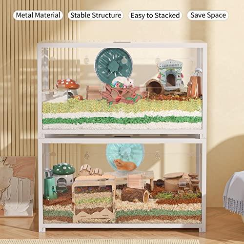 BUCATSTATE ハムスター メタル製 100cm ケージ 飼育ケージ クリア