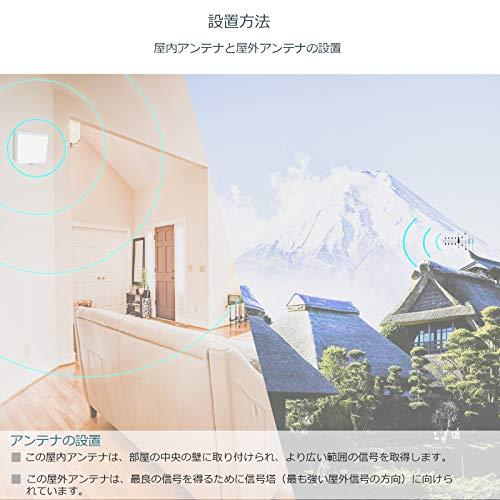 家庭用携帯電話信号アンプ | すべての日本の携帯電話キャリアに対応 -KDDI & NTT & Softbank | 拡張帯域6