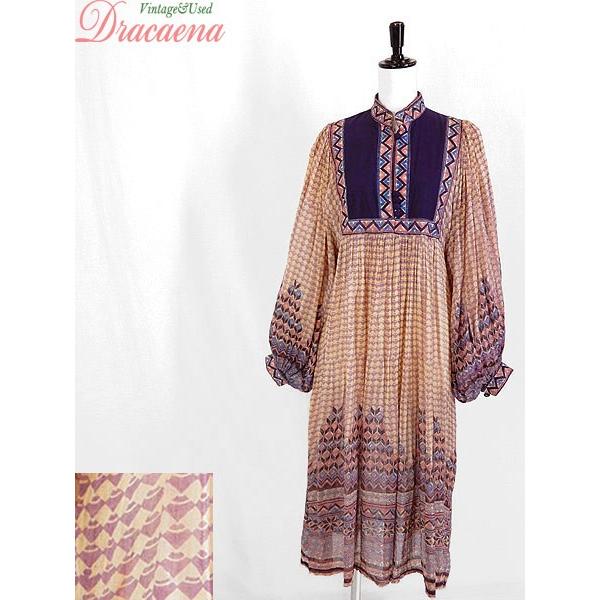 高品質の人気 ビンテージ メンズ古着 レディース古着 古着 ヴィンテージ 古着 ロング丈 Xl ワンピ コットン インド綿 ビンテージ 総柄 エスニック柄 Kaiser 70s ヴィンテージ レディース 古着 人気 ワンピース チュニック Sergiopizarro Com Co
