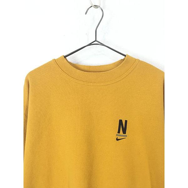 古着 90s Usa製 Nike ナイキ ワンポイント 刺しゅう スウェット トレーナー マスタード Xl 古着 fe24c 古着屋ドラセナyahoo ショップ 通販 Yahoo ショッピング