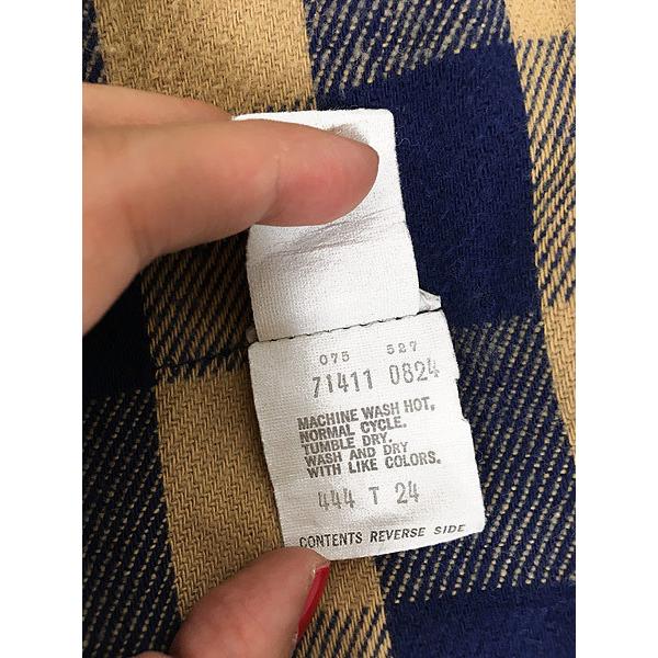 古着 80s USA製 Levi's 71411 裏地 ブロック チェック ポケット付 古着 80s USA製 Levi's 71411 裏地 ブロック チェック ポケット付