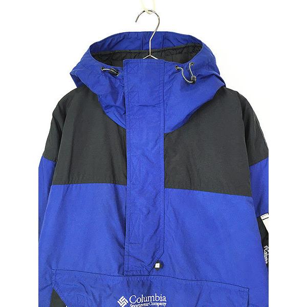 90s NAVY SPORT テック マウンテンパーカー ナイロン アノラック