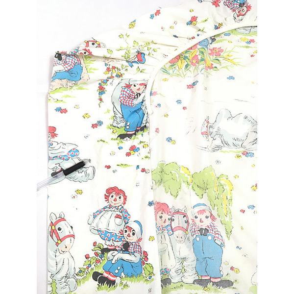 超目玉アイテム 雑貨 古着 70 80s ラガディ アン アンディ キャラクター ベッドシーツ カバー 小物 古着 スプリングフェア Centrodeladultomayor Com Uy