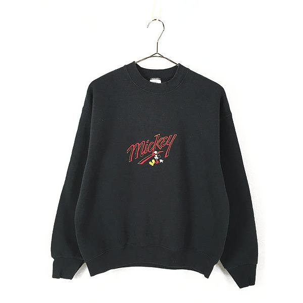 最新人気 レディース 古着 90s Usa製 Disney Mickey ミッキー 刺しゅう スウェット トレーナー M 古着 在庫一掃 Turningheadskennel Com