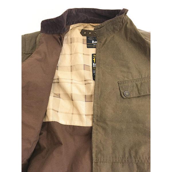 古着 Barbour 「International Rebel」 オイルド ワックス モーター
