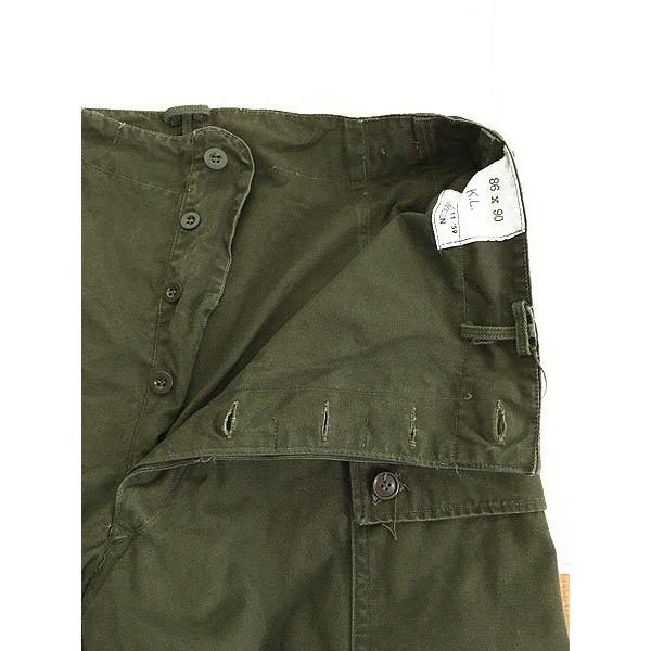 古着 50s オランダ軍 肉厚 ダブルフェイス フィールド カーゴ パンツ