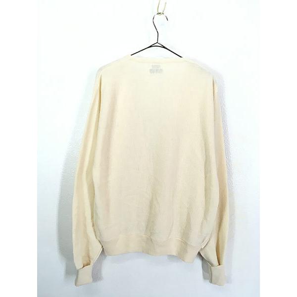 古着 80s USA製 Christian Dior ワンポイント ホワイト アクリル