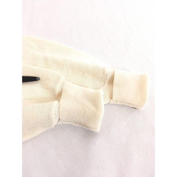 古着 80s USA製 Christian Dior ワンポイント ホワイト アクリル