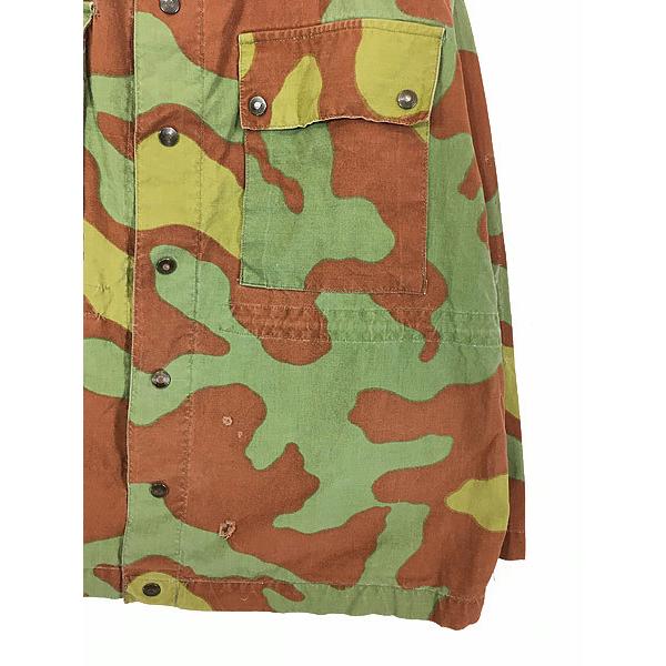 古着 60s イタリア軍 「ステンシル ライナー」 サンマルコ カモ 迷彩
