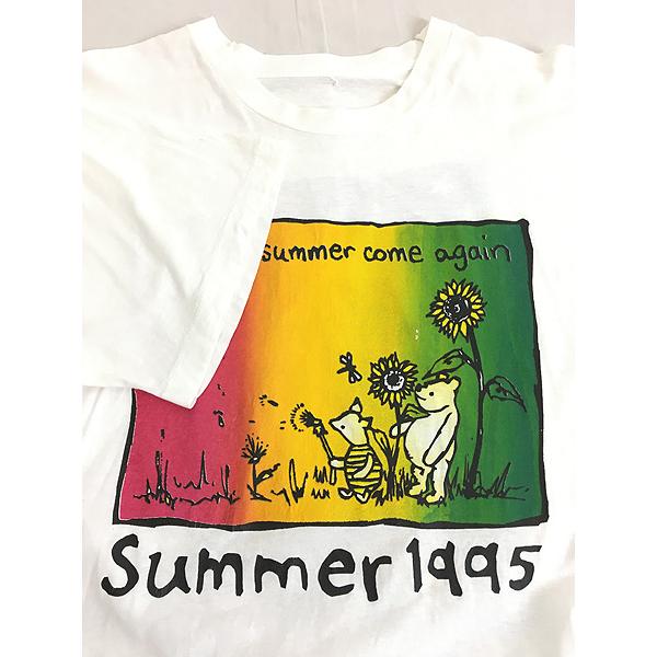 古着 90s 原作 絵本 くまのプーさん 「Summer 1995」 パターン 