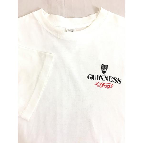 古着 90s GUINNESS 「HAPPY ST. PATRICK'S DAY」 ギネス ビール 企業 T