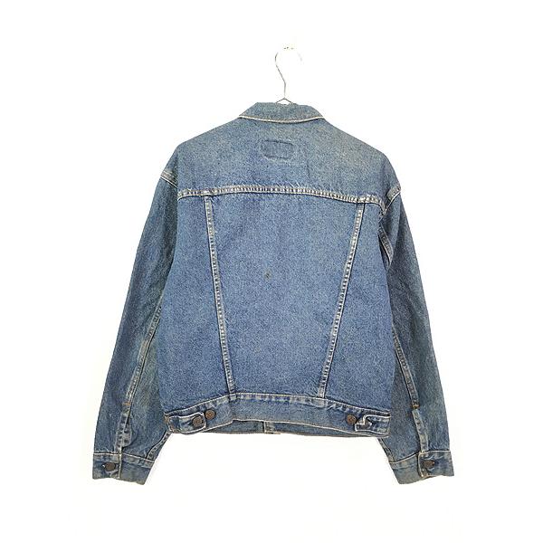 古着 80s USA製 Levi's 57514-0218 ロング ポケット デニム ジャケット