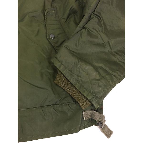 古着 70s 米軍 US NAVY ECW A-1 冷寒地用 ナイロン デッキ 