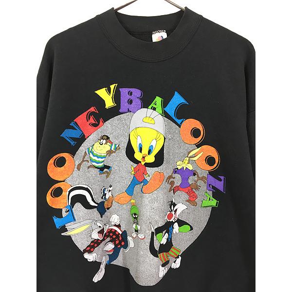 古着 90s USA製 LOONEY TUNES 「LOONEY BALOOZA」 キャラクター 古着 90s USA製 LOONEY TUNES 「LOONEY BALOOZA」 キャラクター