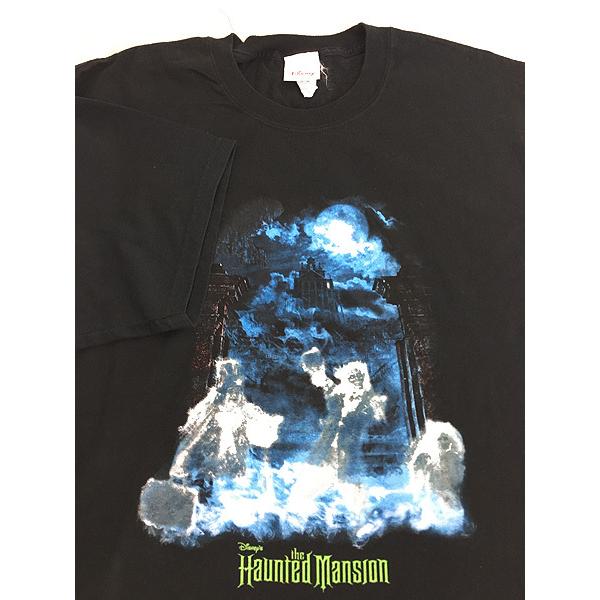 古着 90s ディズニー ホーンテッドマンション Tシャツ 黒 激レア 入手 