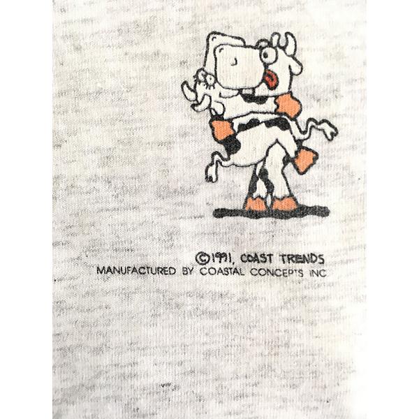 古着 90s USA製 牛 ウシ アニマル 48手 エロ Tシャツ XL 古着 :22jl24w
