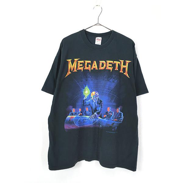 超格安価格 00s 古着 Megadeth 古着 Xl Tシャツ バンド ロック メタル ヘヴィ Peace In Rust 半袖 Floridapace Gov