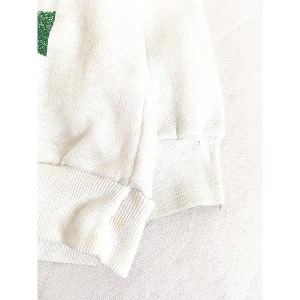 キッズ 古着 80s SNOOPY スヌーピー MOTORCYCLE バイク キャラクター スウェット 4歳位 子供服 古着