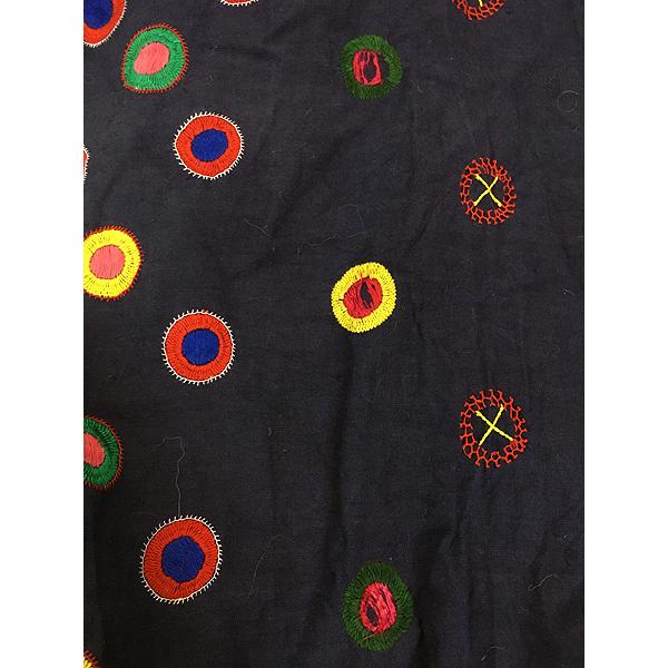 レディース 古着 60s インディアン ラバリ バンジャラ 刺しゅう  