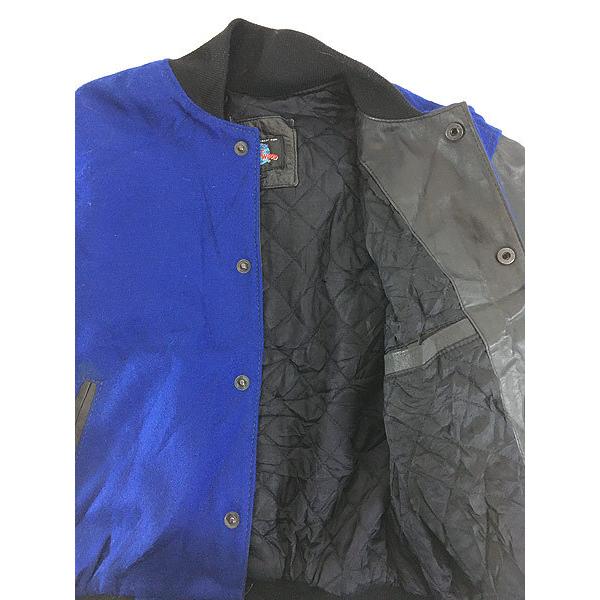 お気に入り Hollywood Planet 90s 古着 レディース Buenos 古着 L スタジャン ジャケット メルトン レザー 両面 Aires ブルゾン ジャンバー Www Maketheleapcoaching Com