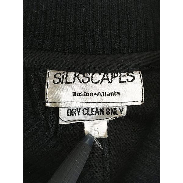 レディース 古着 90s Silkscapes 仮面 シルク カラフル ボタン
