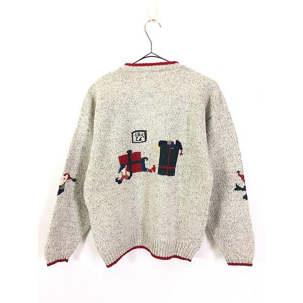 レディース 古着 90s WoolRich クリスマス プレゼント サンタ デザイン