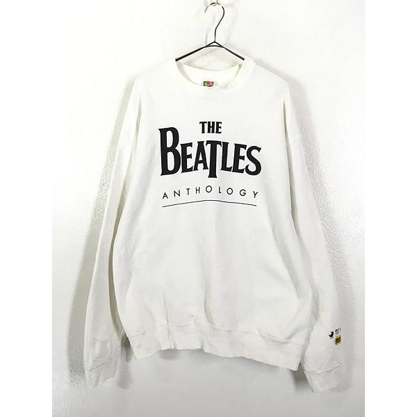 新品本物 古着 90s Usa製 The Beatles Anthology ミュージック バンド スウェット Xl 古着 パーカー Captains Agency