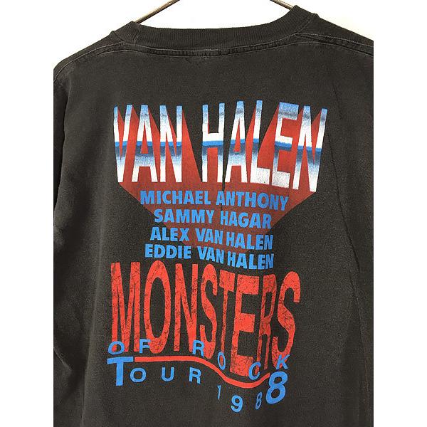 古着 80s VAN HALEN 「MONSTERS OF ROCK」 パキ綿 ヘヴィ メタル