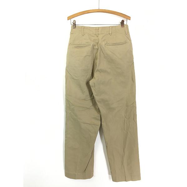 古着 50s 米軍 US ARMY 「M45 KHAKI」 コットン チノ トラウザーズ 