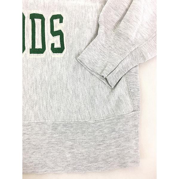 古着 80s USA製 Champion Reverse Weave 「WILLIAM WOODS」 2段 アーチ 