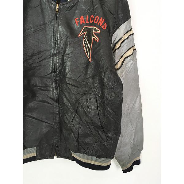 アトランタ　ファルコンズ　レザージャケット アトランタ ファルコンズ レザージャケット