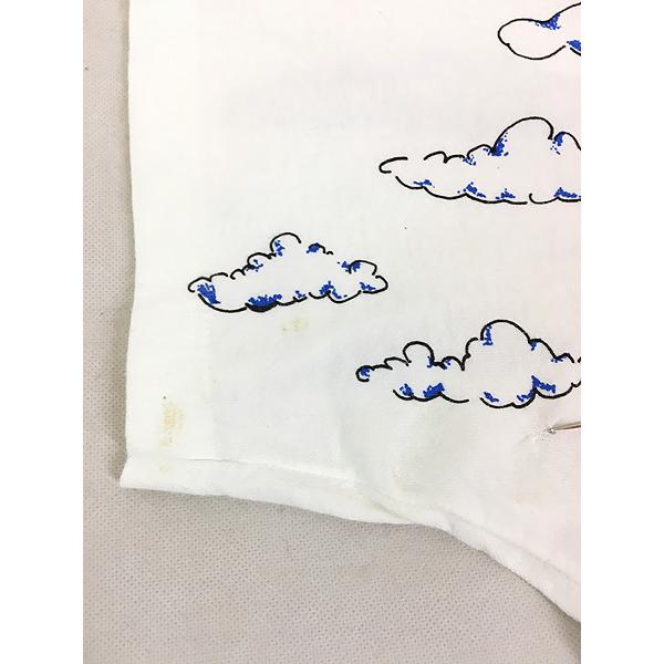 古着 90s USA製 GRAND COULEE DAM ダム 太陽 アート オールオーバー T 