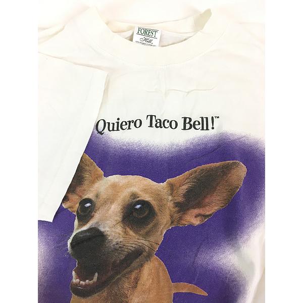 90's ヴィンテージタコベルチワワ トレーナー