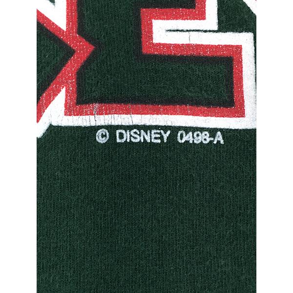 古着 90s USA製 Disney Mickey ミッキー フェイス BIG プリント 古着 90s USA製 Disney Mickey ミッキー フェイス BIG プリント