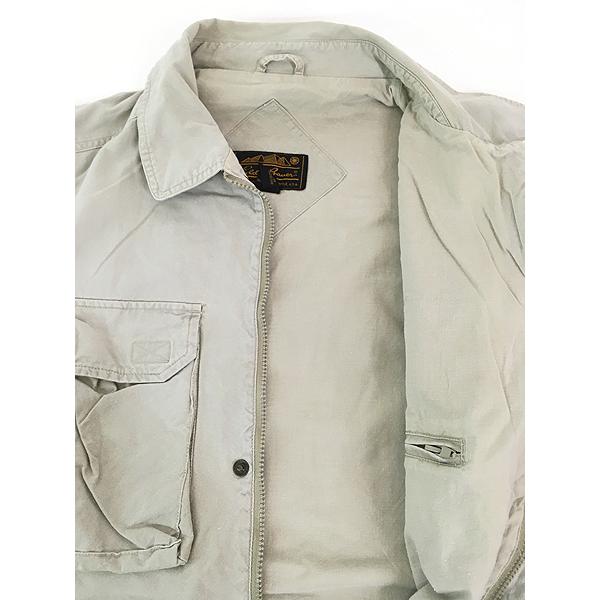 古着 80s Eddie Bauer 多ポケット 比翼 2way ハンティング 古着 80s Eddie Bauer 多ポケット 比翼 2way ハンティング