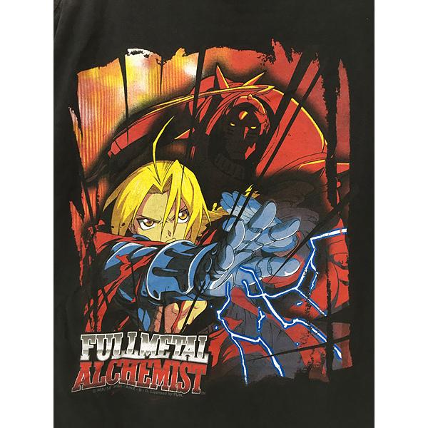 古着 00s 鋼の錬金術師 ハガレン マンガ アニメ 両面 プリント