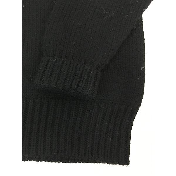 古着 90s Ralph Lauren 「P」 レタード タートルネック ローゲージ 
