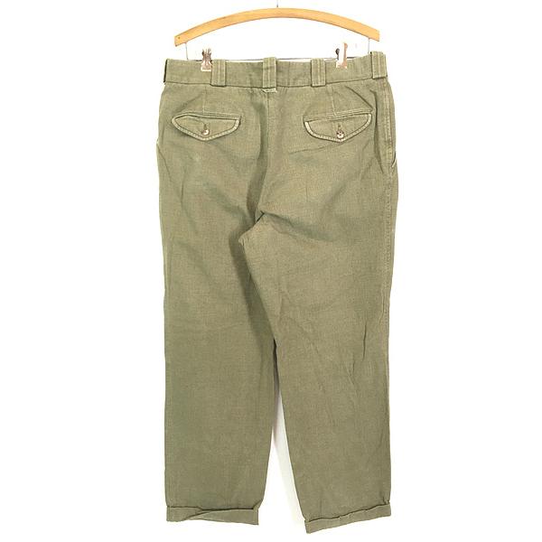 古着 80s USA製 Willis&Geiger フランネル コットン 2タック 古着 80s USA製 Willis&Geiger フランネル コットン 2タック