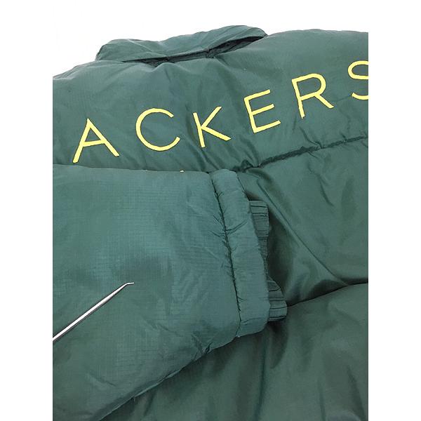 古着 90s NFL Green Bay Packers パッカーズ 2way ダウン ジャケット M
