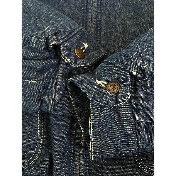古着 70s Blue Bell 希少!! フルジップ 濃紺 デニム ワーク 古着 70s Blue Bell 希少!! フルジップ 濃紺 デニム ワーク